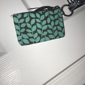 Vera Bradley | Brown mini wallet key chain